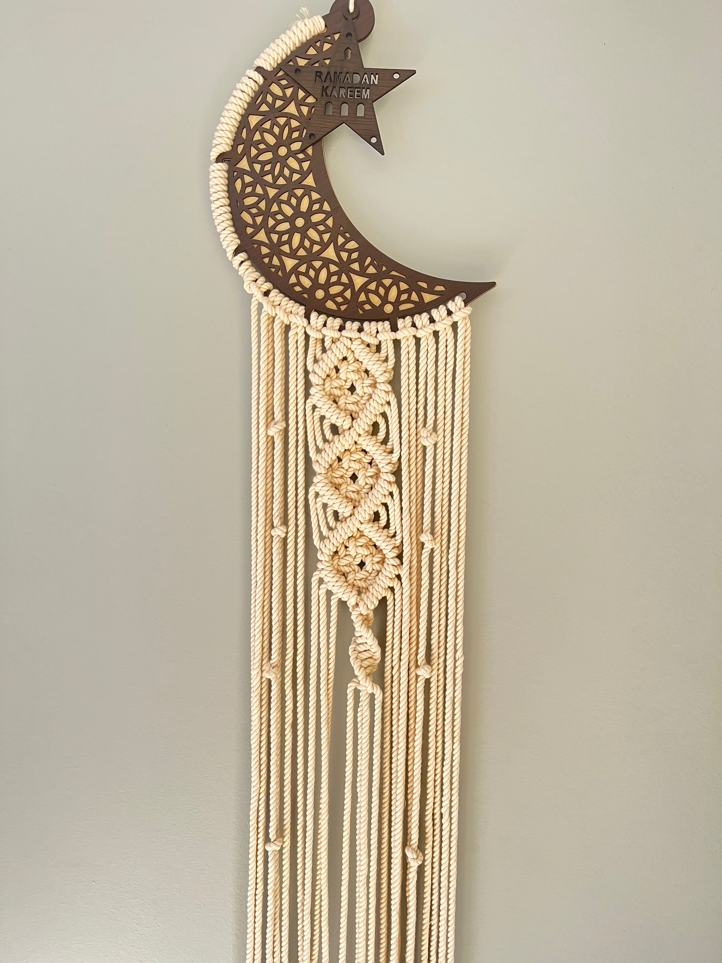 Ramadan Wooden Star